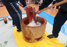 餅つき